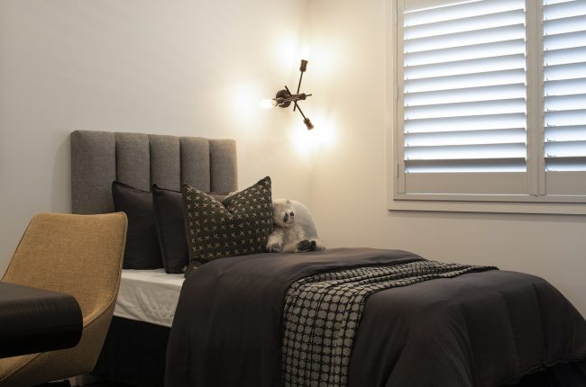 Cayman 287 kids room with modern wall lights