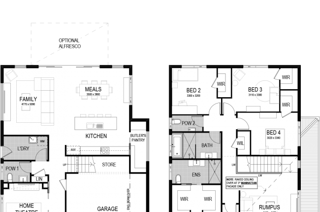 cayman 287 floor plans