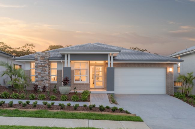 Avalon 242 display home in Warnervale