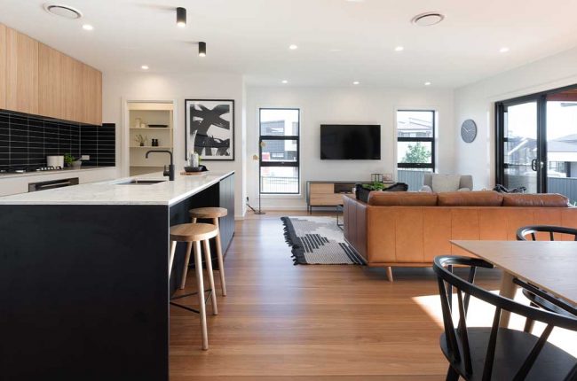 Coolum 266 open plan kitchen design