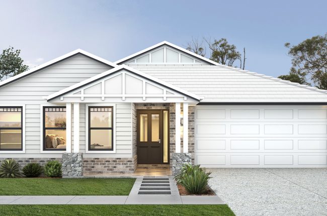 bondi 249 hamptons style facade in white