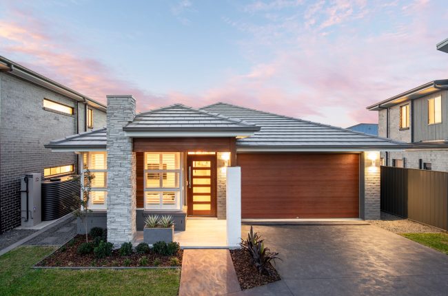 Southport 217 display home in Leppington