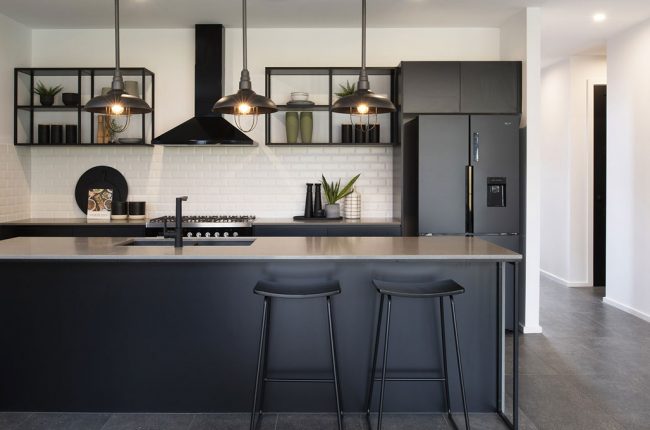 Cayman 349 kitchen design with island bench