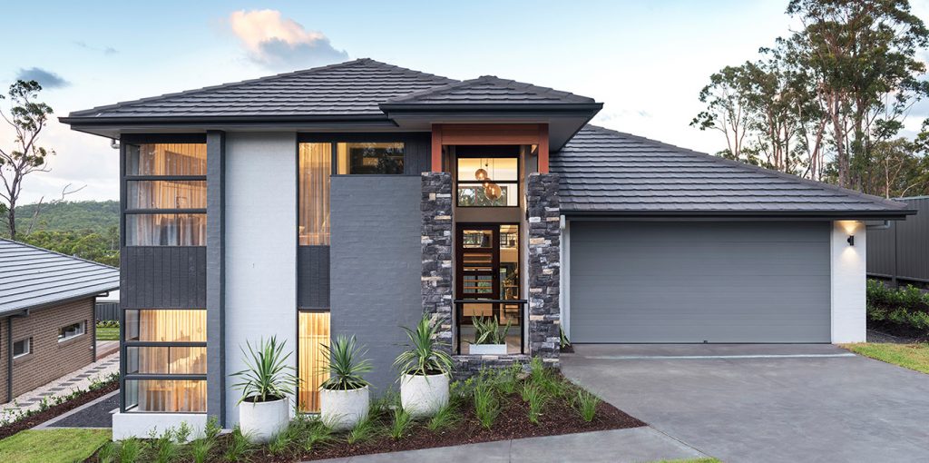 San Remo Split Level Home Design Facade