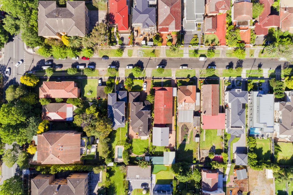 Sydney Suburb Overhead